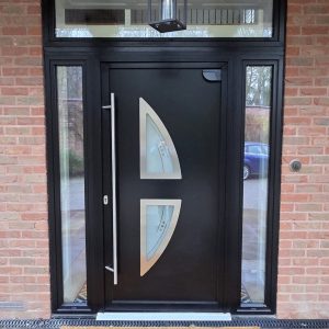 Levland Ltd - Custom built aluminum door set with automation
