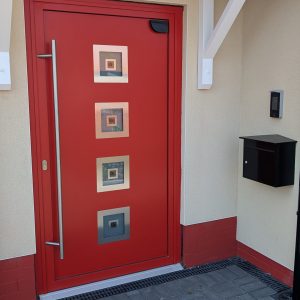 Levland Ltd - Customer RAL Auto Door with Face Rec