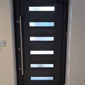 Levland Ltd - Ext Auto Aluminum Door with Laser Safety Sensors