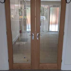Levland Ltd - Internal Double Auto Doors
