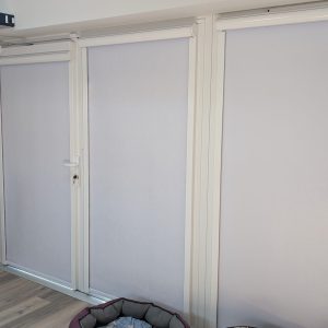 Levland Ltd - Patio Doorset - Closed Blinds